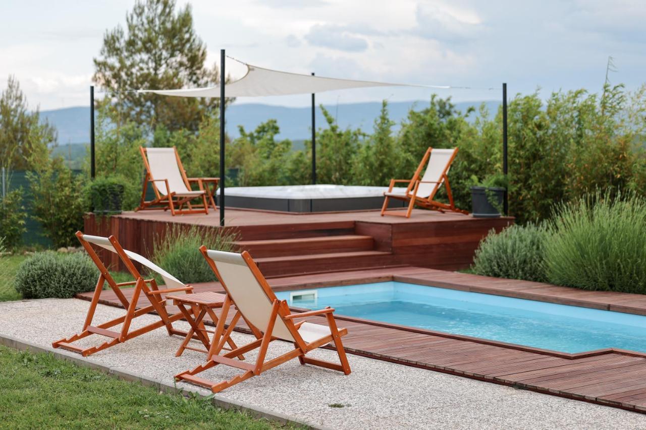 Villa Ena With Pool & Jacuzzi Donji Kasic Exteriér fotografie